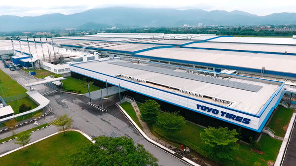 Завод по производству шин Toyo Tires в Малайзии
