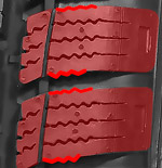 Массивные плечевые блоки шины Imperial S110 Ice Plus