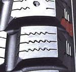 Лестничное строение плечевых блоков шины Hankook Winter i*Pike RW09