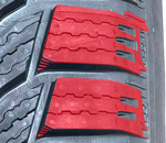3D плечевые блоки шины Michelin Alpin A6