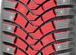 V-образный рисунок протектора шины Michelin X-Ice North 2 