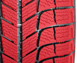 Увеличенное число блоков шины Michelin X-ICE 3 Xi3
