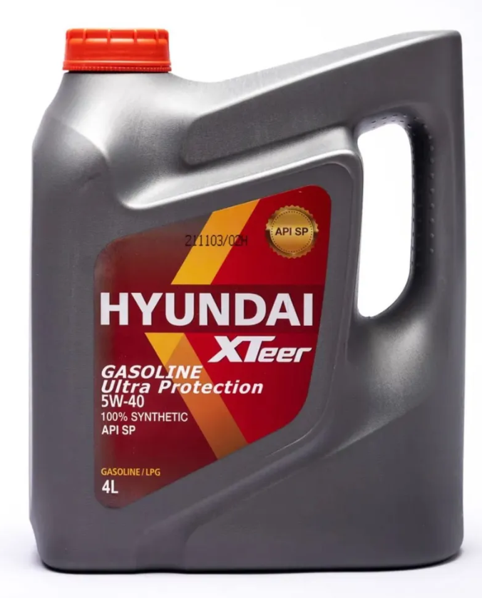 Масло моторное Hyundai Xteer Gasoline Ultra Protection 5W40 ,4L