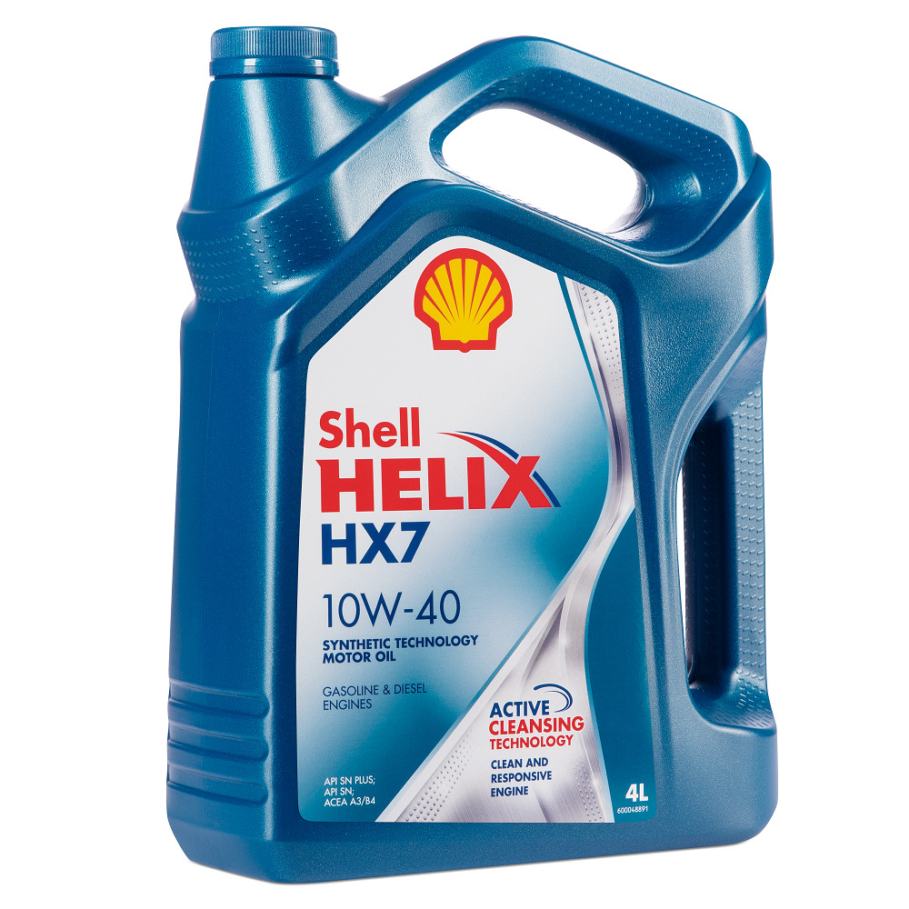 Масло моторное SHELL Helix HX7 10W40 4л
