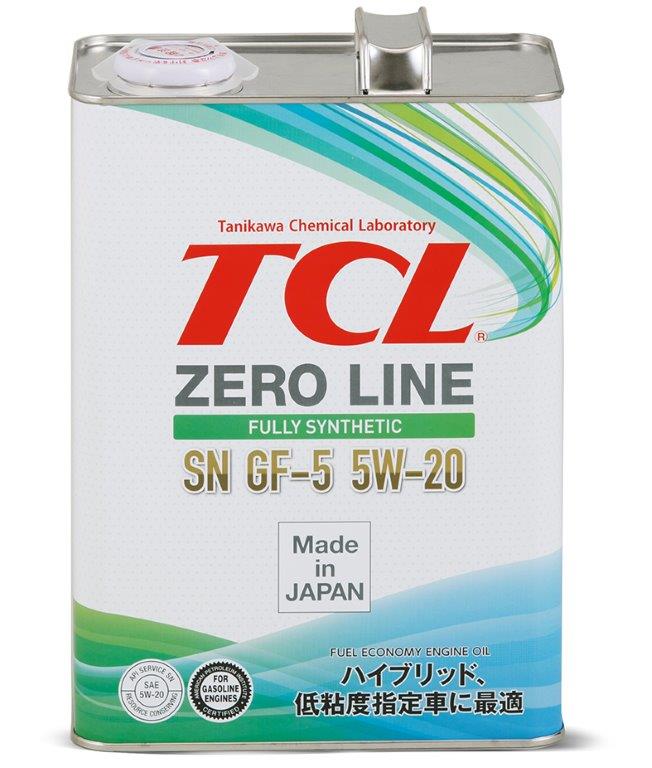 Масло моторное TCL Zero Line 5W20, GF-6, 4л