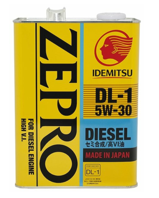 Масло моторное IDEMITSU Zepro Diesel DL-1 5W30  4л