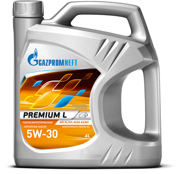 Масло моторное Gazpromneft Premium L 5W-30, 4л