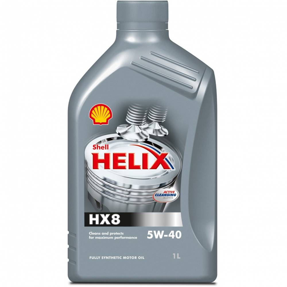 Масло моторное SHELL Helix HX8 Synthetic 5W40 1л