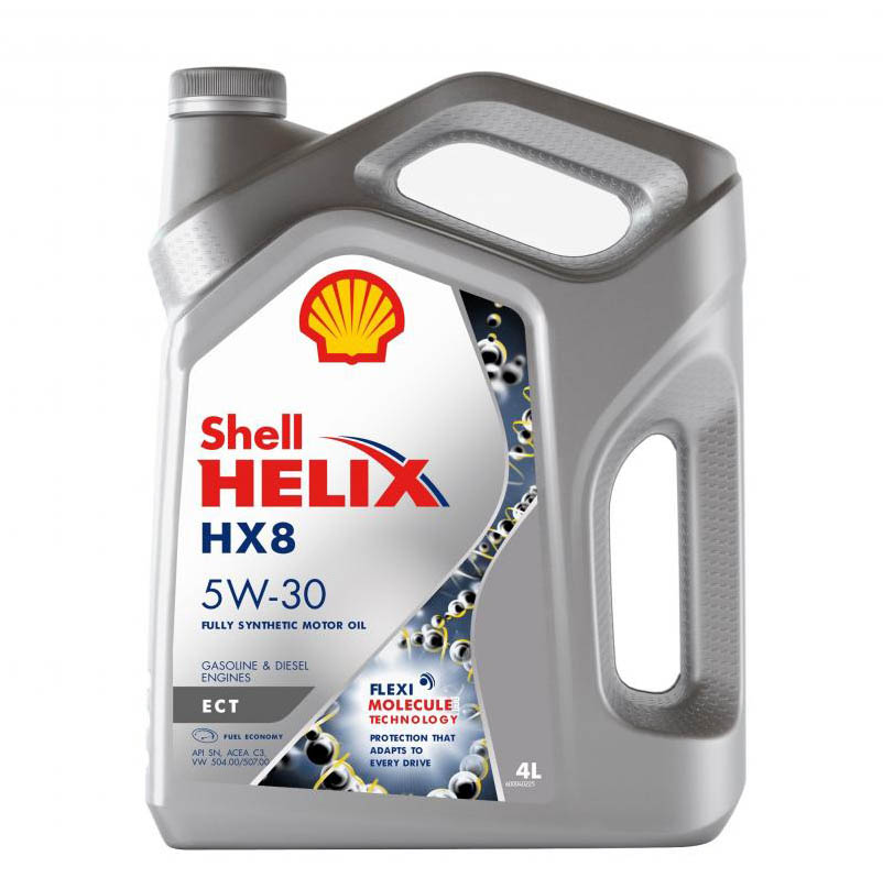 Масло моторное SHELL Helix HX8 Synthetic 5W30 4л