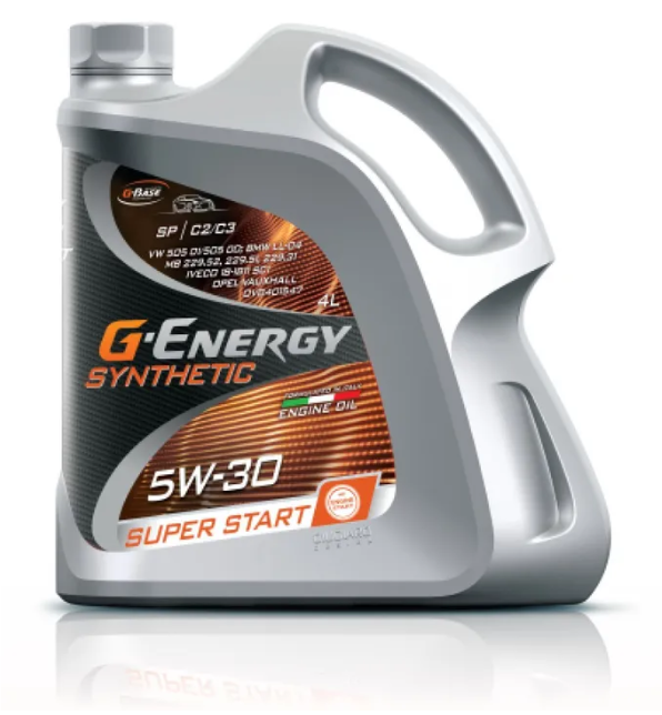 Масло моторное G-Energy Synthetic Super Start 5W-30  4л.