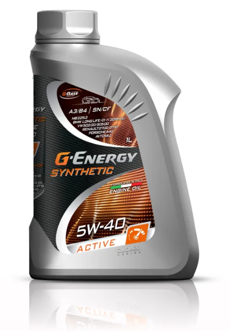 Масло моторное G-Energy Synthetic Active 5W-40 1л.