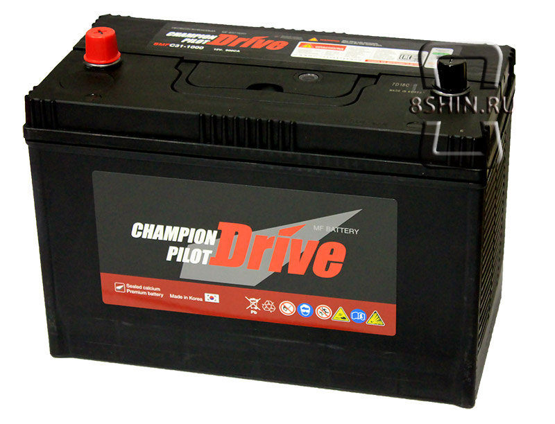 Аккумулятор Champion Pilot Drive 31S-1000 винтовые клеммы
